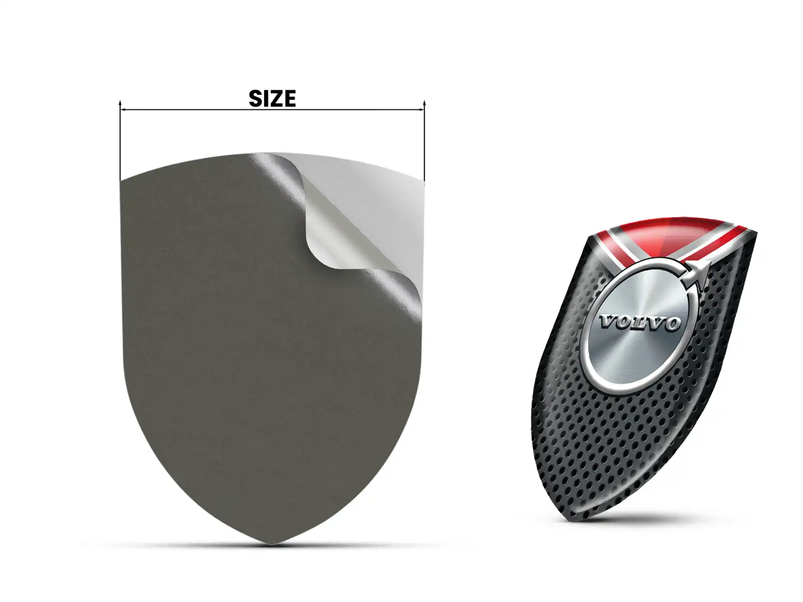 Volvo Domed Stickers Durable Premium Max High Quality